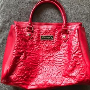 Red Loungefly tote
